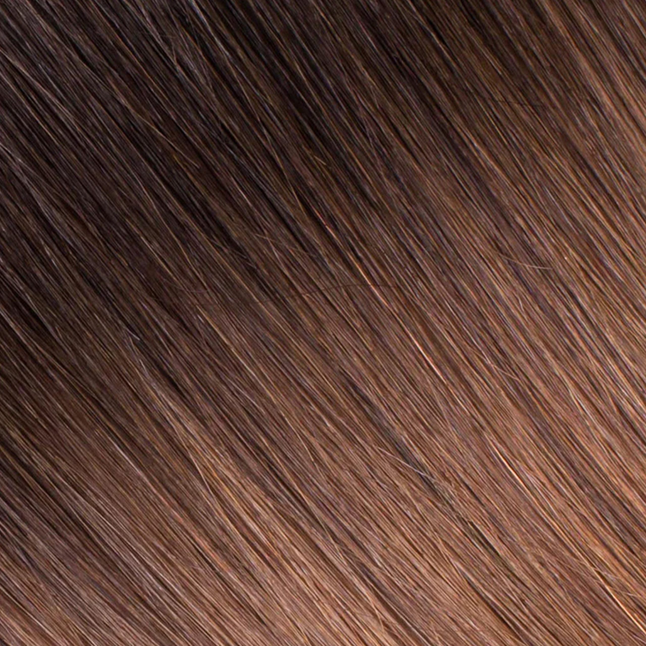 Off Black/Almond Brown #1B/7 Rooted